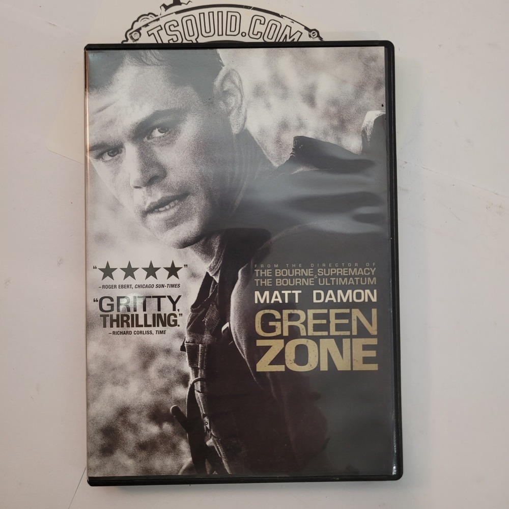 Universal Studios Green Zone DVD Matt Damon Action Thriller War Movie